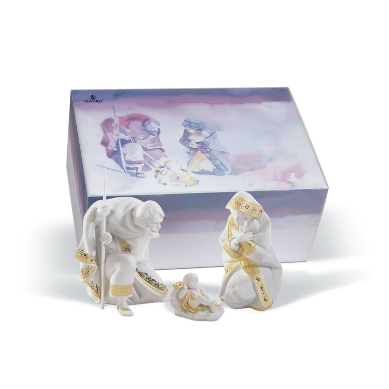 3 Piece Silent Night Nativity Set
