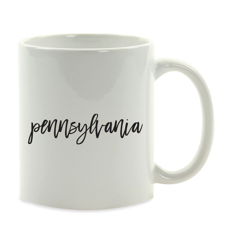 Ceramic Coffee Mug, Pennsylvania