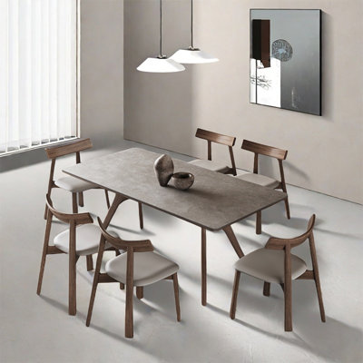 Ensemble de table de salle à manger rectangulaire