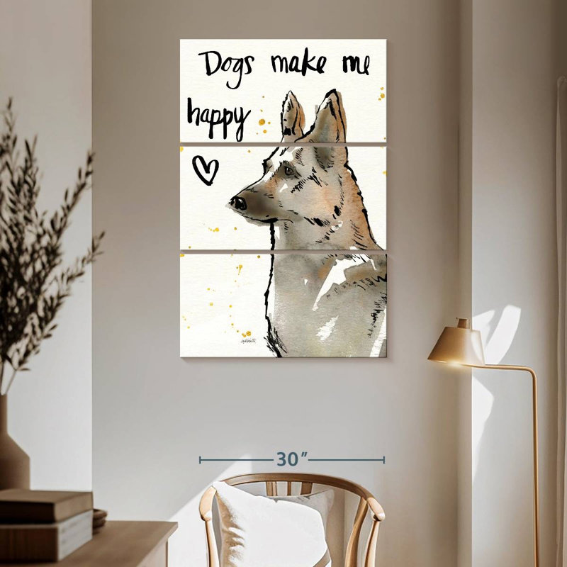 Brampt Strike A Paws VIII, 65" H x 42" W