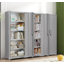 Cordova 71" Modern Filing Cabinet With Locking Doors And 4 Adjustable Shelves, Durable Cold-Rolled Steel Construction-124513399