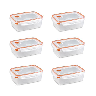 6 Container Food Storage Set