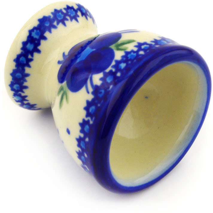Bleu-belle Fleur Stoneware Egg Cup