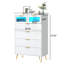 Commode 6 tiroirs avec commode lumineuse Iyaz-1668068763