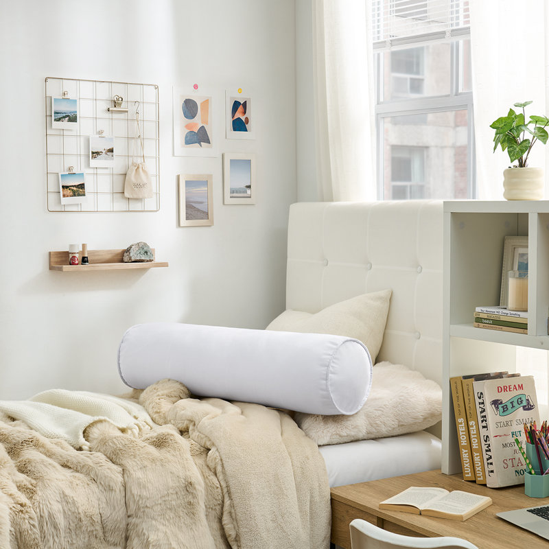 Coussin en coton Rainha, Blanc