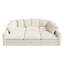 Canapé modulaire rembourré en velours côtelé Wynter-303940182
