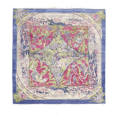 Sari One-of-a-Kind 4' Area Rug