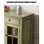 Buffet multifonctionnel en bois massif de style américain