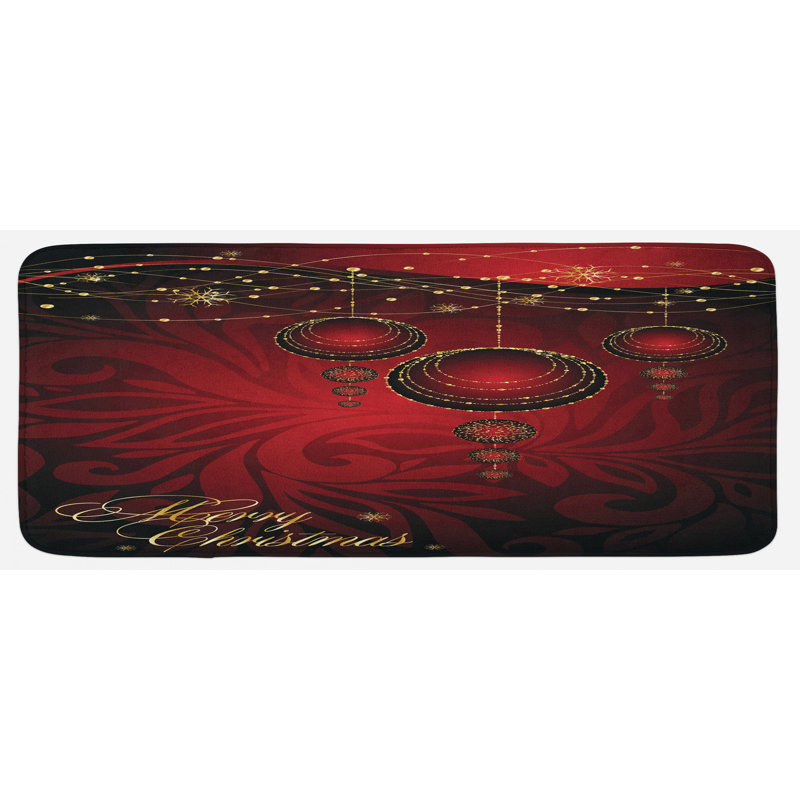 Traditional Synthetic Kitchen Mat