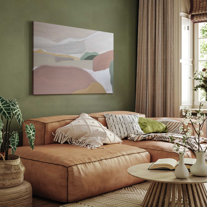 «Mute Horizon Bliss», reproduction sur toile, Toile tendue, H 12 po x l 8 po x P 1,25 po