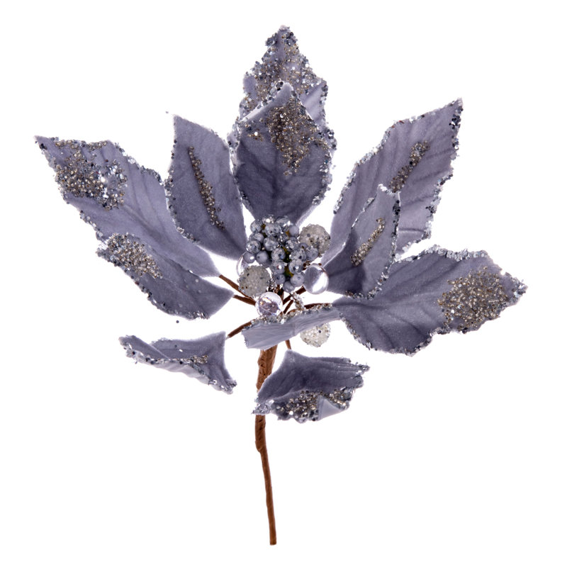 Velours artificiel double face Vickerman, Argent