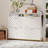 Space-saving White Mdf Shoe Cabinet Modern Rustic Design Entryway