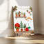 «Garden Snowman», art mural sur toile-347917689