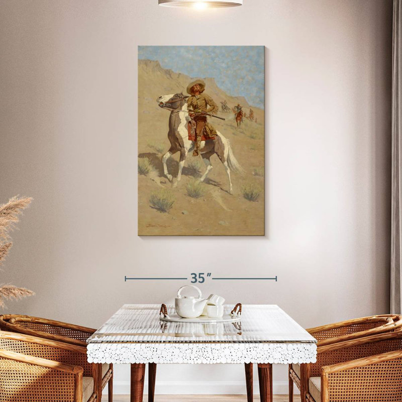 Lelar The Scout, 45" H x 30" W