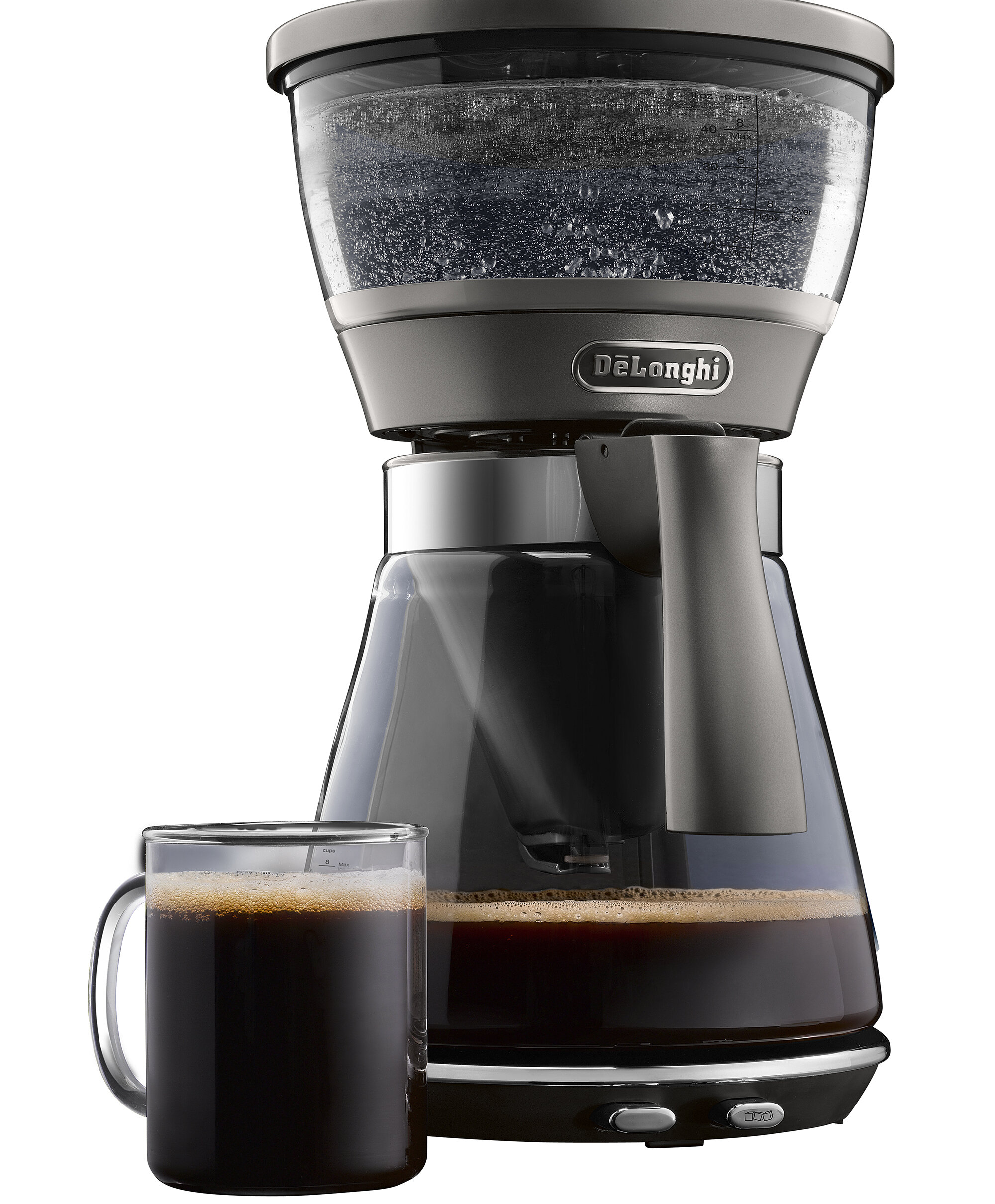 DeLonghi TrueBrew Automatic Single-Serve Drip Coffee Maker with