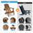 Nimitz All Weather Outdoor Folding HDPE Plastic Adirondack Chair With Cup Holder Fire Pit Chairs Oversized Patio Chair-1684897437