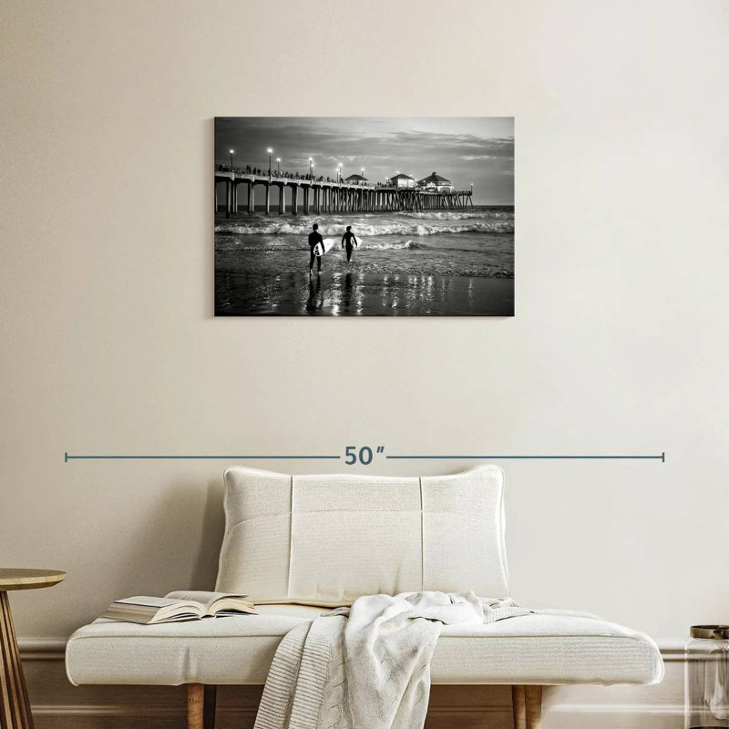 Senne Huntington Beach Surf City, 20" H x 30" W