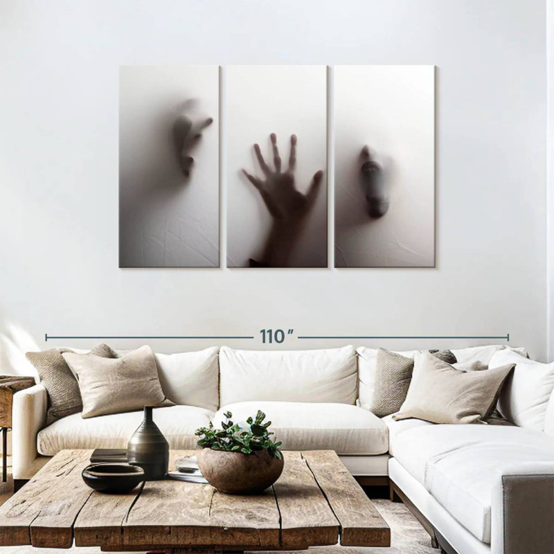 Kelan Spooky Silhouettes, 48" H x 74" W