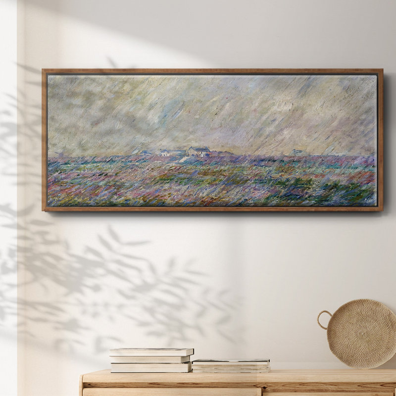 The Rain, 1886- Framed Canvas