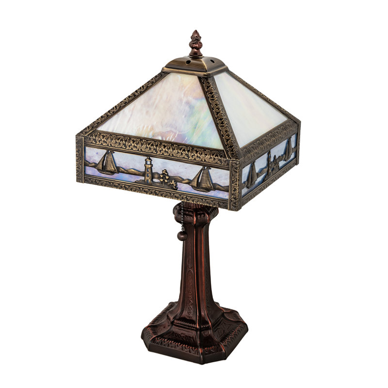 19" High Sailboat Mission Accent Lamp