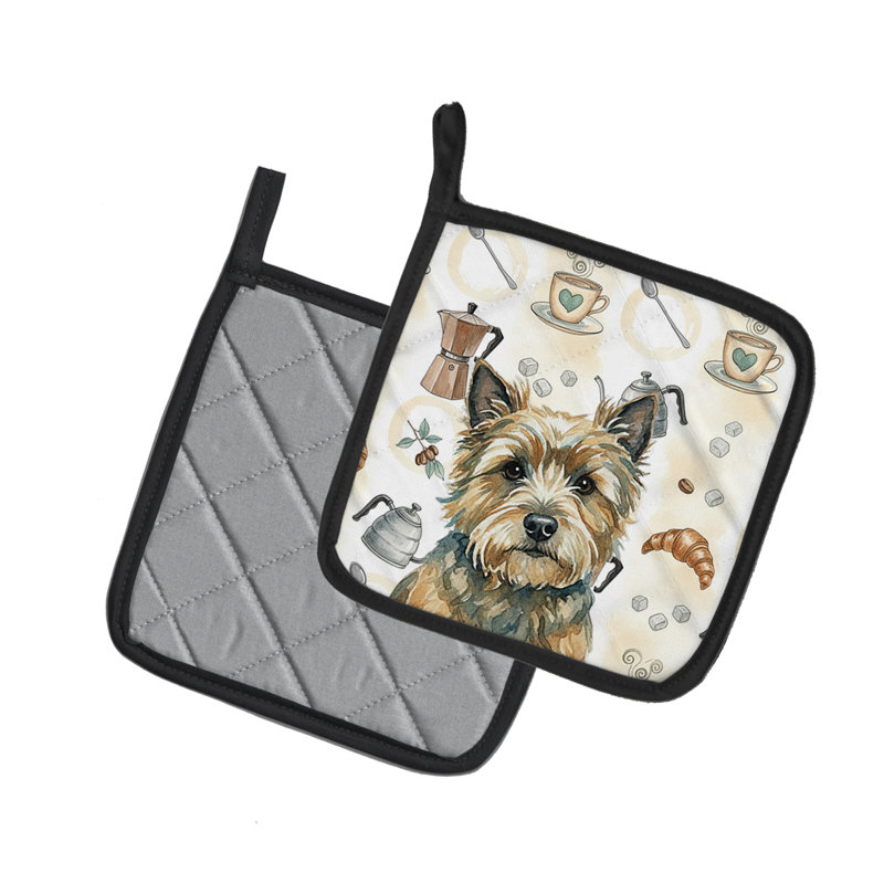 Paire de poignées Cairn Terrier