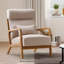 Fauteuils rembourrés en lin l 26 po-103554474