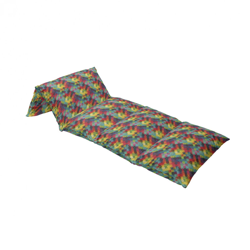 Housse de coussin extérieure psychédélique, H 2 po x l 36 po x P 88 po