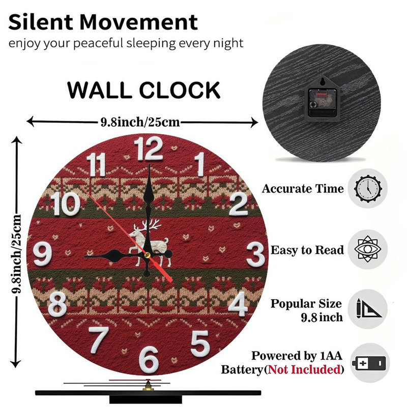 Fêtes-Horloge-Père-Casse-Noisette-Cadeaux