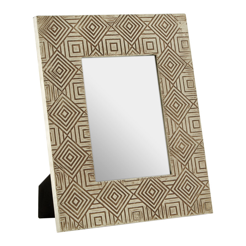 Adira Metal Embossed Picture Frame, 28cm H x 23cm W x 1cm D