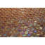 Jute 6/8" Barrels Glass Mosaic