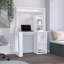 Bureau du Maine avec huche et tablettes-786553244