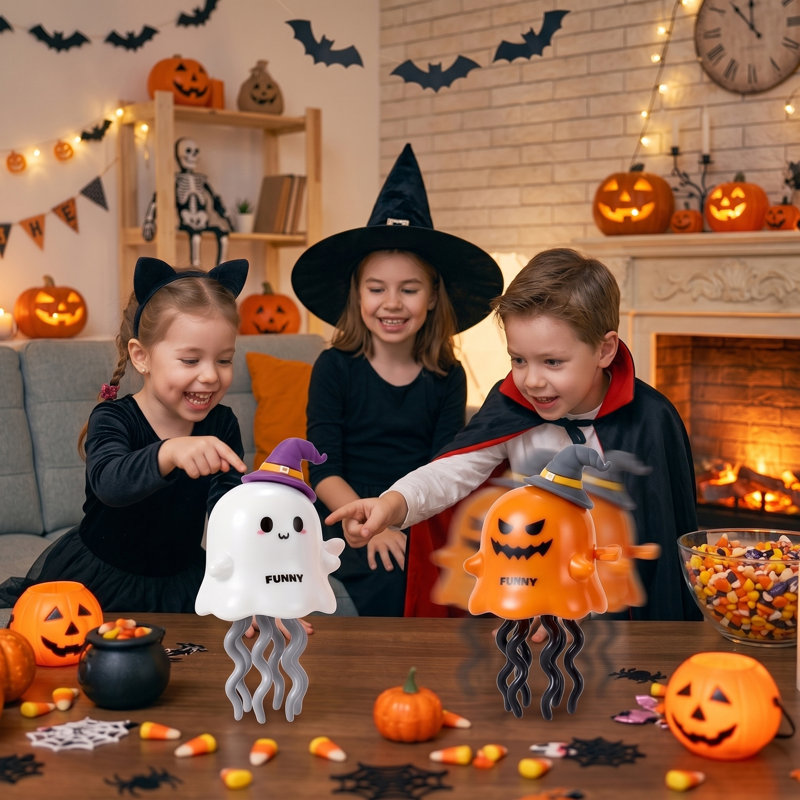 Jouets d'Halloween citrouille et fantôme