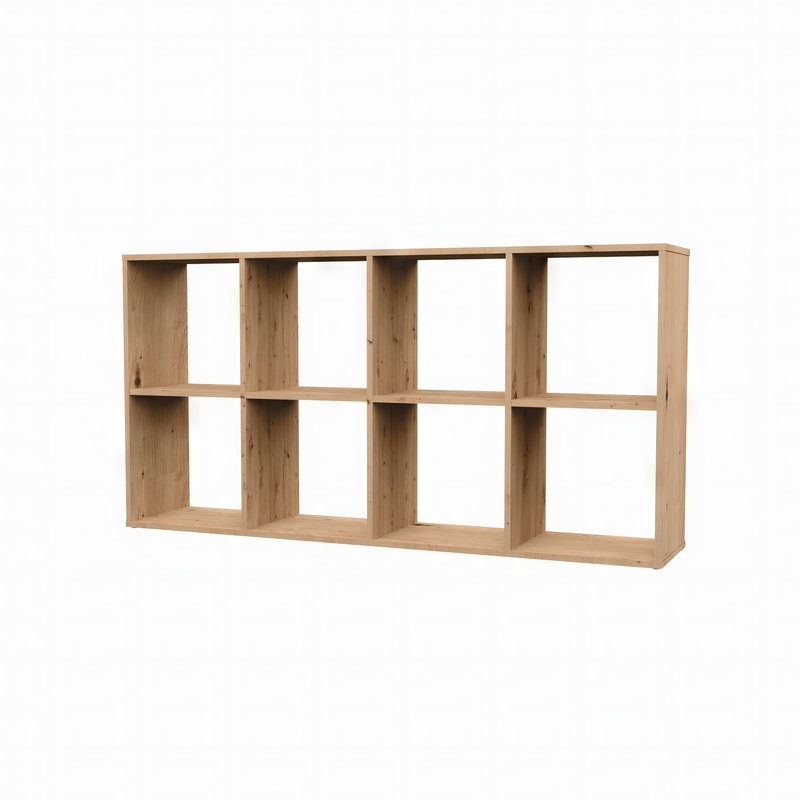 Naruto 75cm H x 147cm W Bookcase, Artisan
