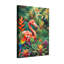 Animaux, oiseaux tropicaux et motif de feuillage luxuriant-1949491636