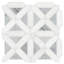 Bianco Dolomite 12" x 12" Marble Grid Mosaic Wall & Floor Tile