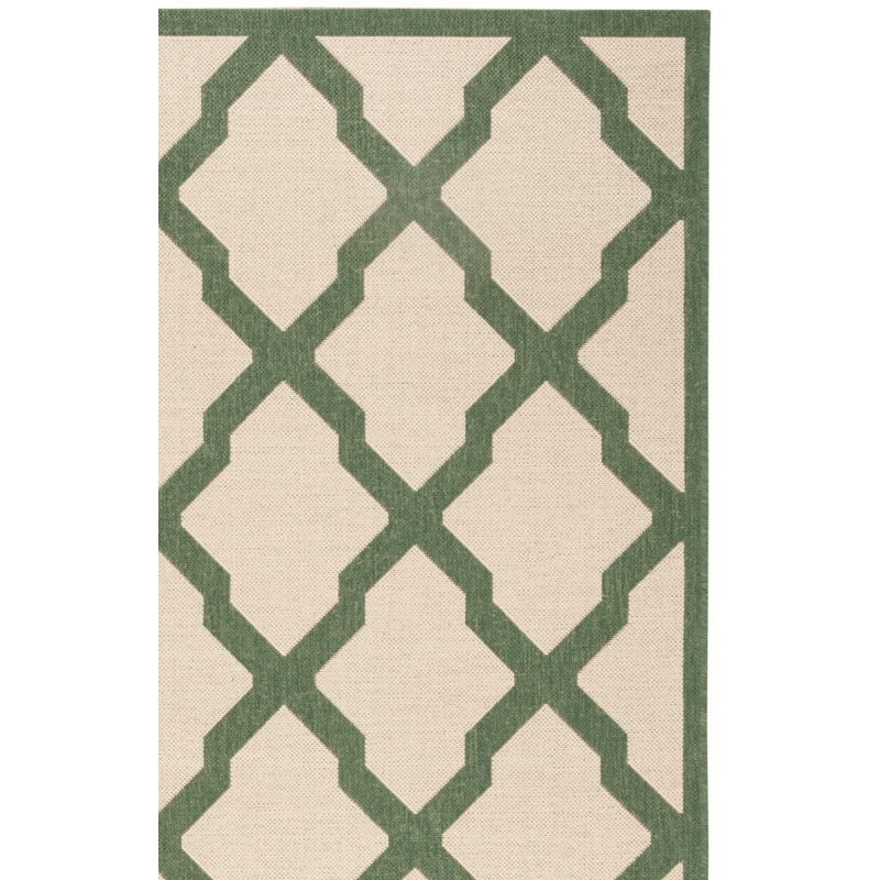 Ferrill Linden 100 Performance Geometric Rug, Rectangle 5'1" x 7'6"