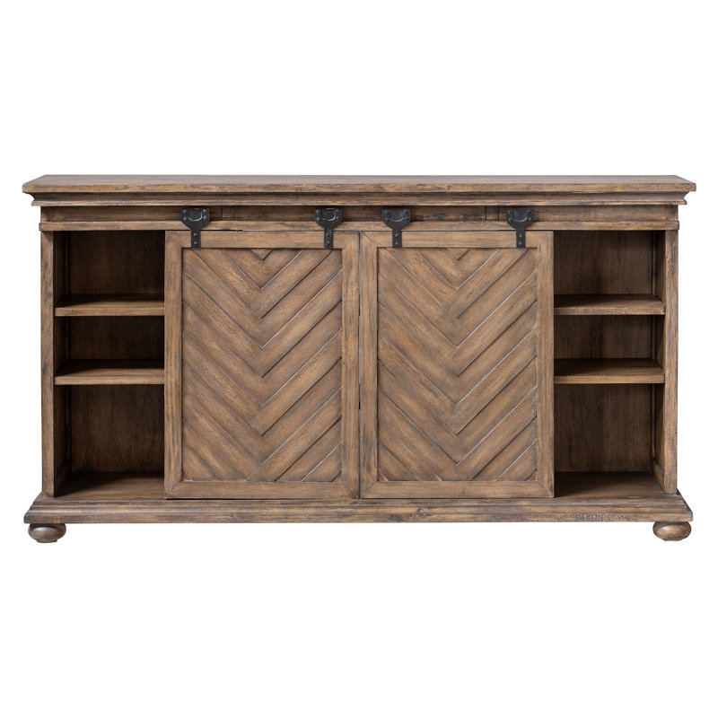 Kifer Unfinished TV Stand for TVs up to 70"