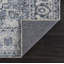 Tapis bleu / gris Oveda-64143002