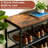 5-Tier Shoe Organizer Rack with Mesh Shelves