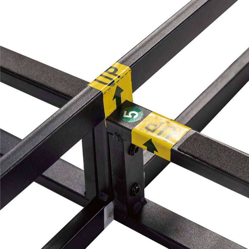 OrthoTherapy Easy Assembly Metal Box Spring, King, Standard Profile (9")
