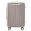 Ensemble de valises de voyage en ABS de qualité supérieure, ensemble de valise à verrou TSA 3 pièces avec des tailles de 20, 24 et 28 pouces avec roues pivotantes à 360 °, gris clair