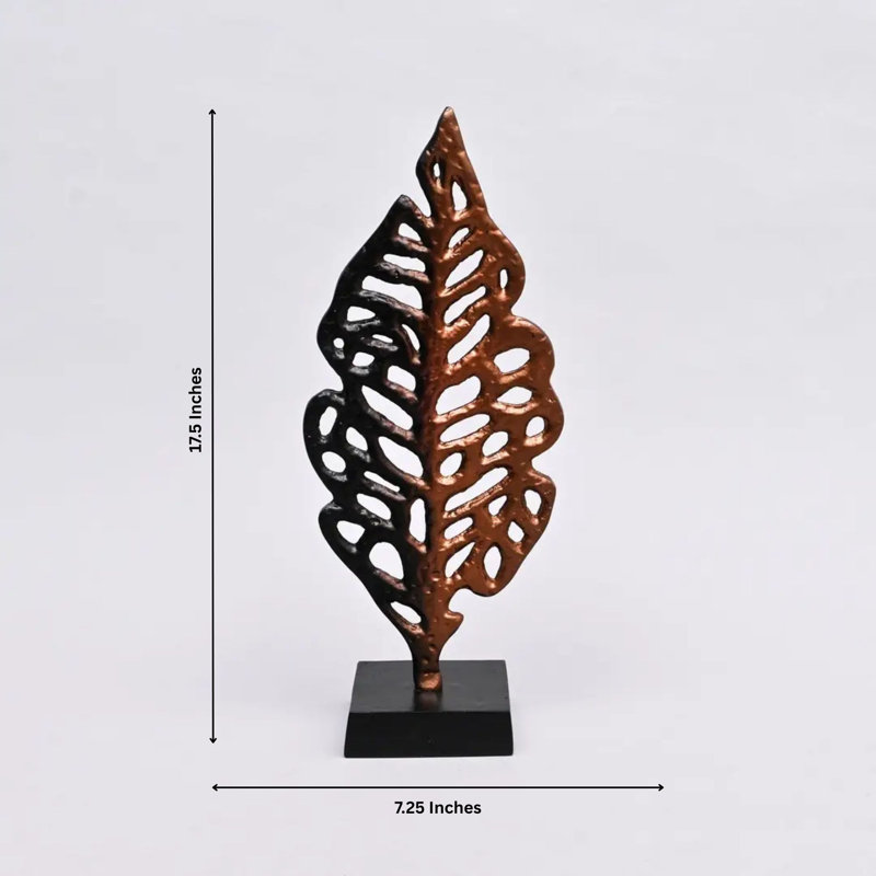 Sculpture de table Ornate Gold Leaf