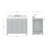 Macnair 42" Single Bathroom Vanity with Carrara White Marble Top-85364358