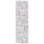 Tapis bleu rouille / ivoire Gregor Padula