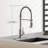 Pull Down Touchless Kitchen Faucet with deck plate-100535365