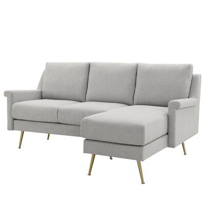 Kingstown Home Valerie 2 - Piece Upholstered Sectional & Reviews | Wayfair