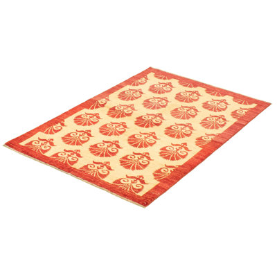 Georgescu One-of-a-Kind 4'1" X 6'4" 2010s Wool Area Rug in