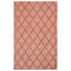 Tapis rectangulaire nouvel âge en laine taupe 5 pi 1 po x 7 pi 10 po Hemenez