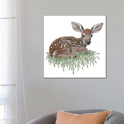 Fawn - Wrapped Canvas Print