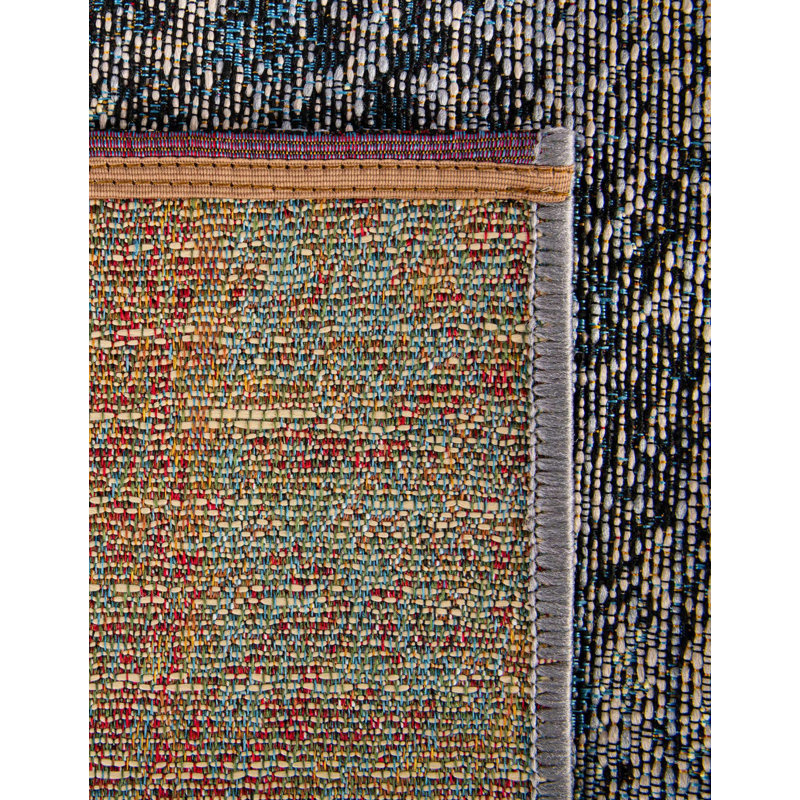 Keazia Indoor/Outdoor Area Rug, Rectangle 4'1" x 6'1"